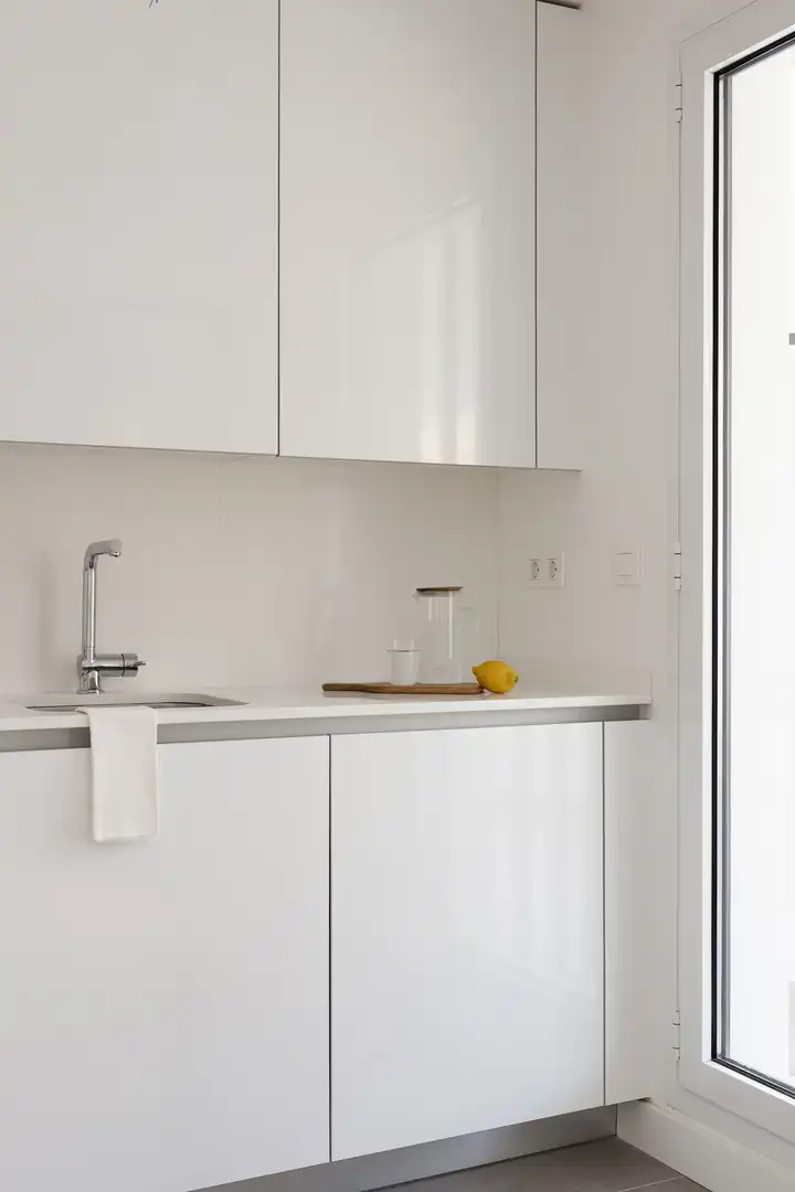 Cocina de Apartamento en venta en Málaga con Terraza