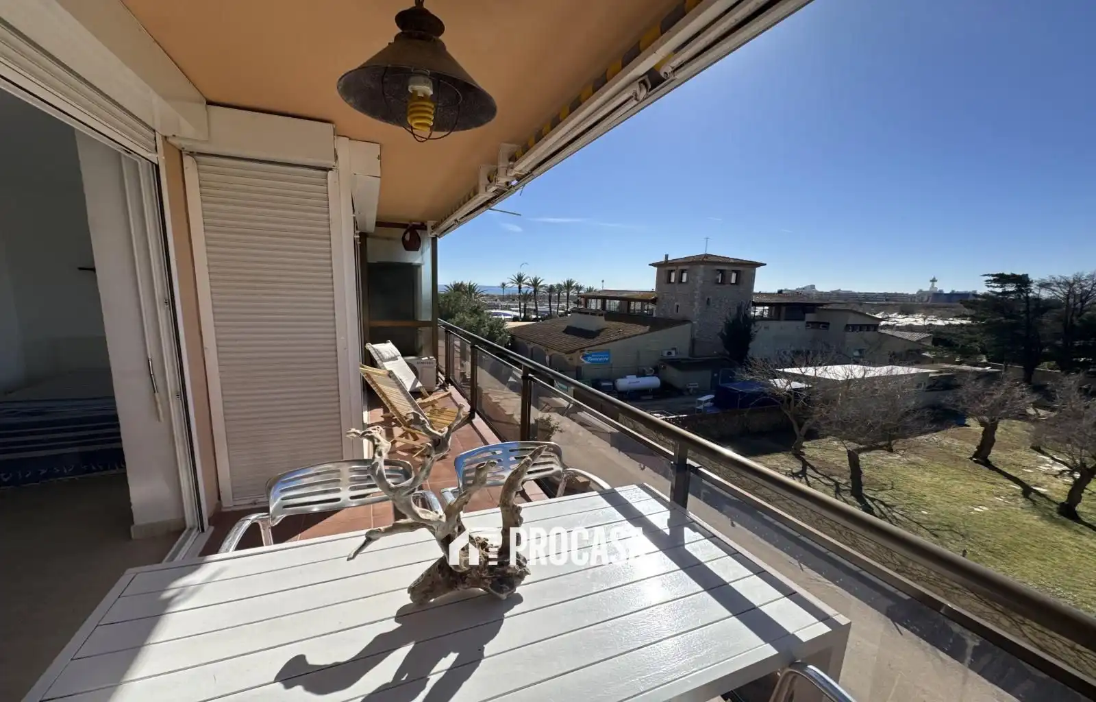 Terrace of Flat for sale in Castelló d'Empúries  with Air Conditioner, Heating and Terrace