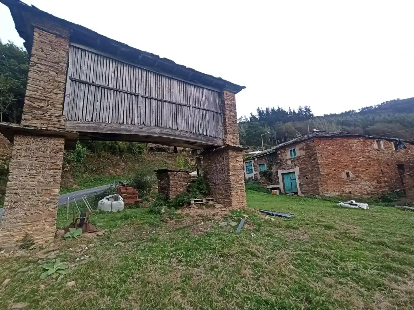 Vista exterior de Finca rústica en venda en A Pontenova  
