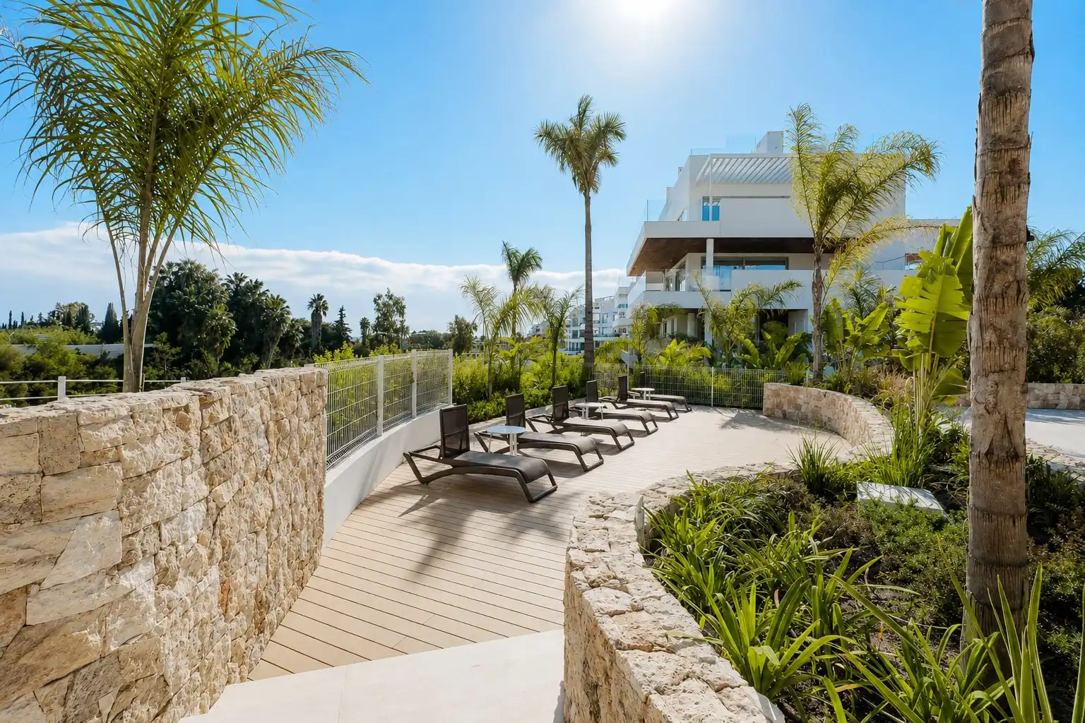 Terrassa de Apartament en venda en Marbella amb Aire condicionat, Terrassa i Traster