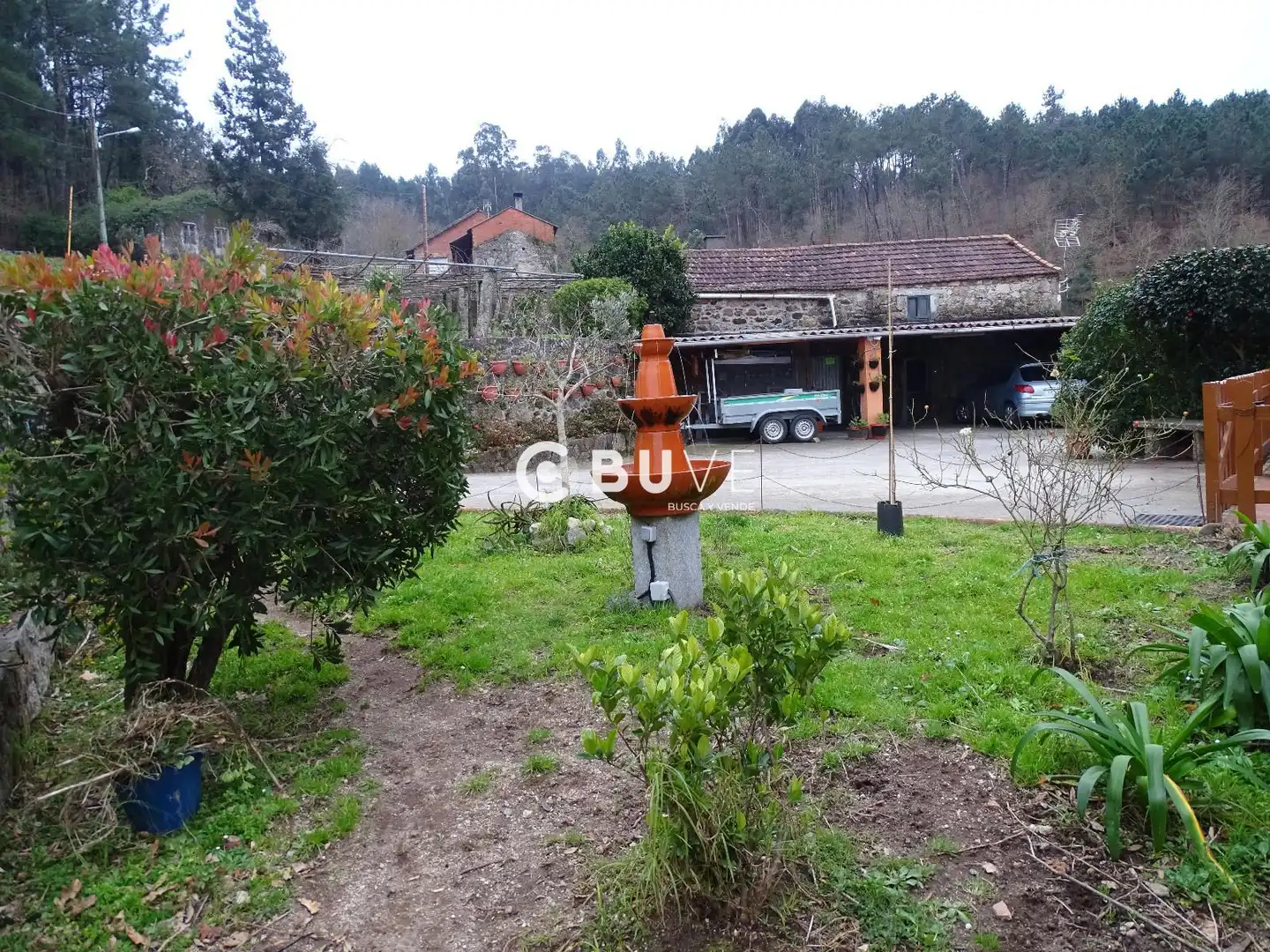 Jardín de Casa o chalet en venta en Moraña con Calefacción, Jardín privado y Parquet