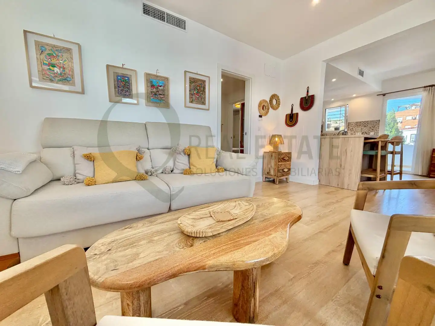 Living room of Houses for sale in El Campello  with Air Conditioner, Heating and Private garden