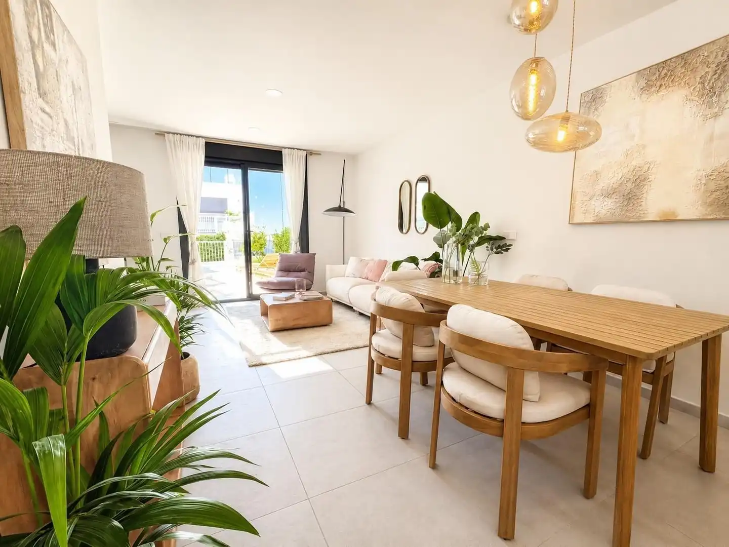 Sala de estar de Finca rústica en venta en Murcia con Piscina comunitaria