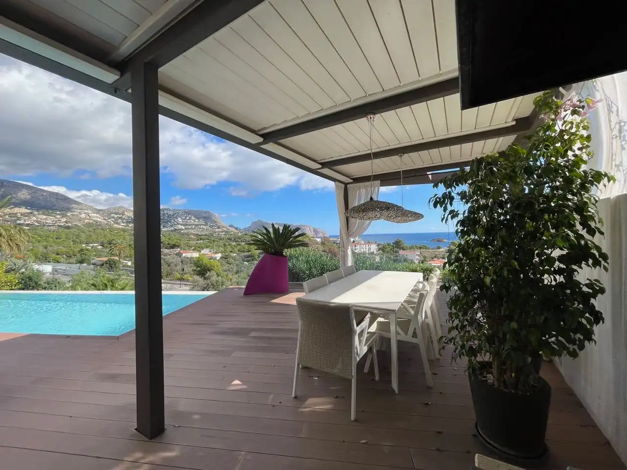 Terraza de Casa o chalet en venta en Benidorm con Piscina