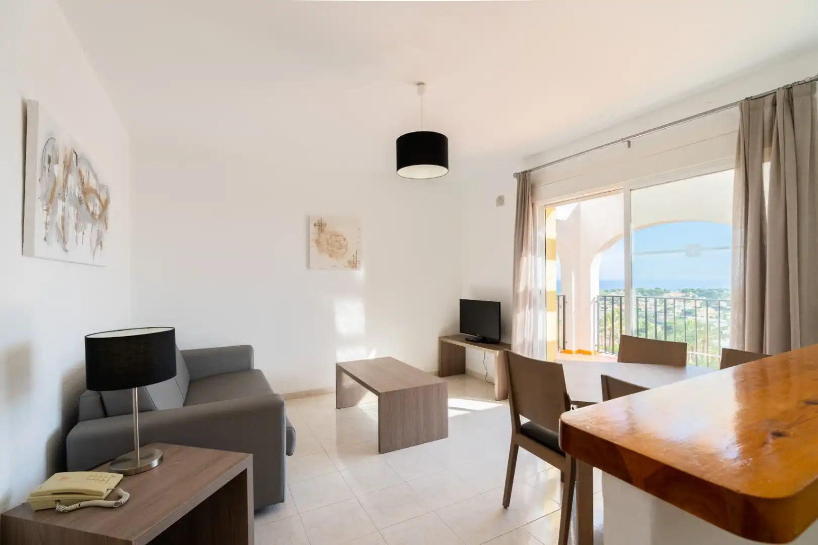 Living room of Apartments for sale in Calpe / Calp  with Terrace and Swimming Pool