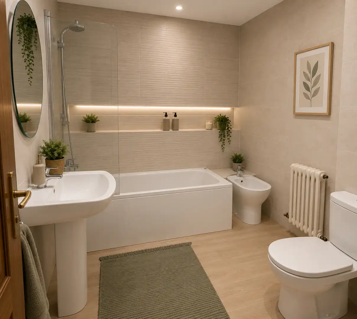 Bathroom of Flat for sale in Navalmoral de la Mata  with Terrace