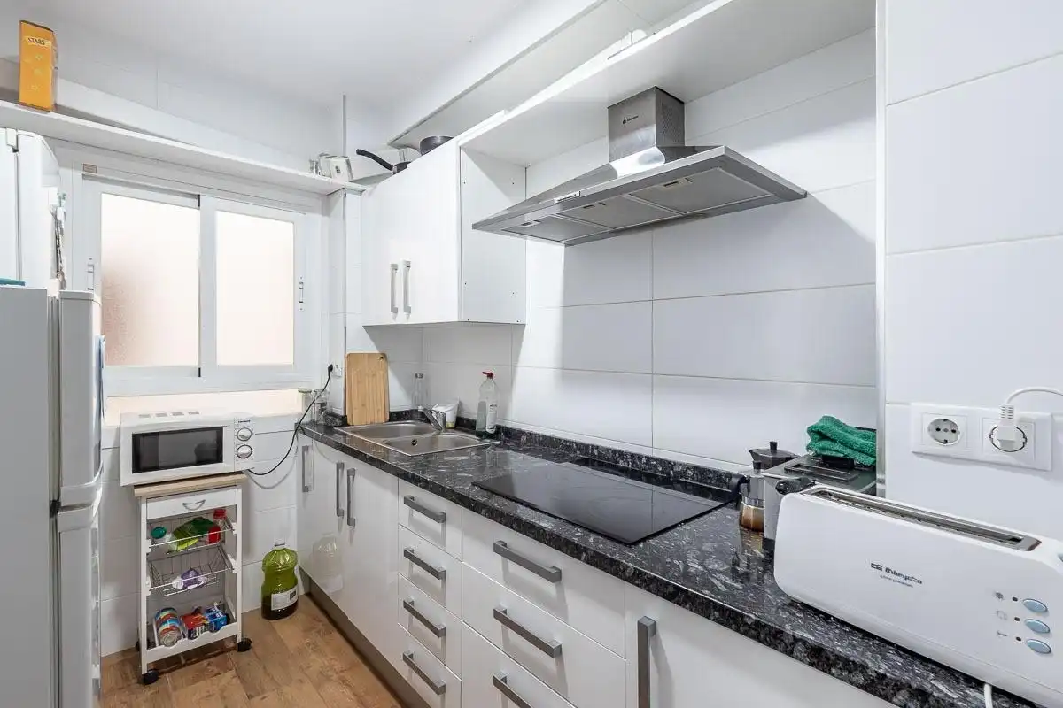 Kitchen of Flat for sale in Granada  with Heating and Terrace