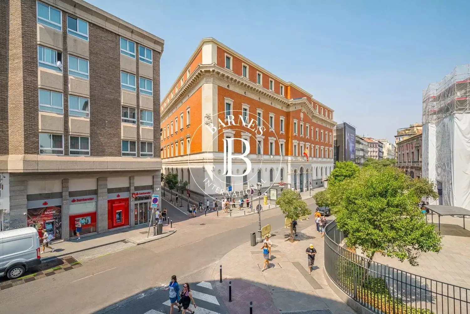 Vista exterior de Piso de alquiler en Madrid con Aire acondicionado, Calefacción y Amueblado