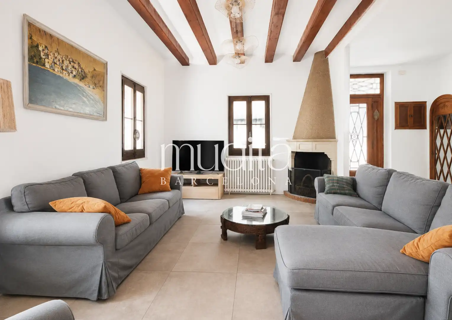 Living room of Detached homes for sale in Gualba  with Heating, Private garden and Terrace