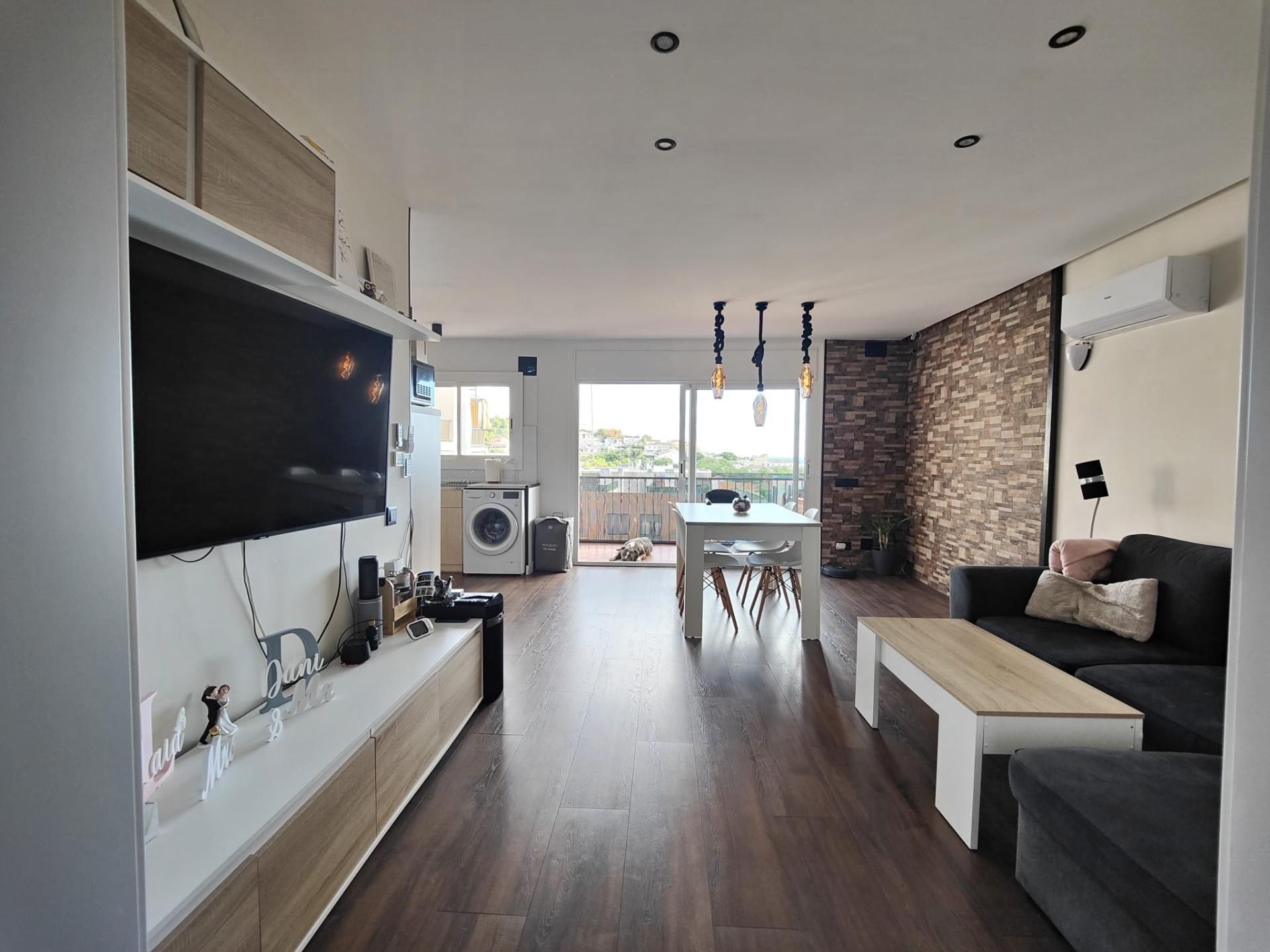 Living room of Flat for sale in Calafell  with Air Conditioner, Terrace and Storage room