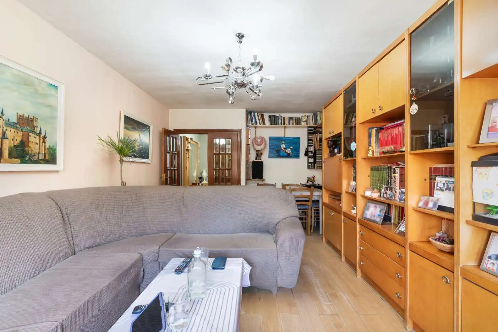 Sala de estar de Piso en venta en Alcalá de Henares con Aire acondicionado, Calefacción y Terraza