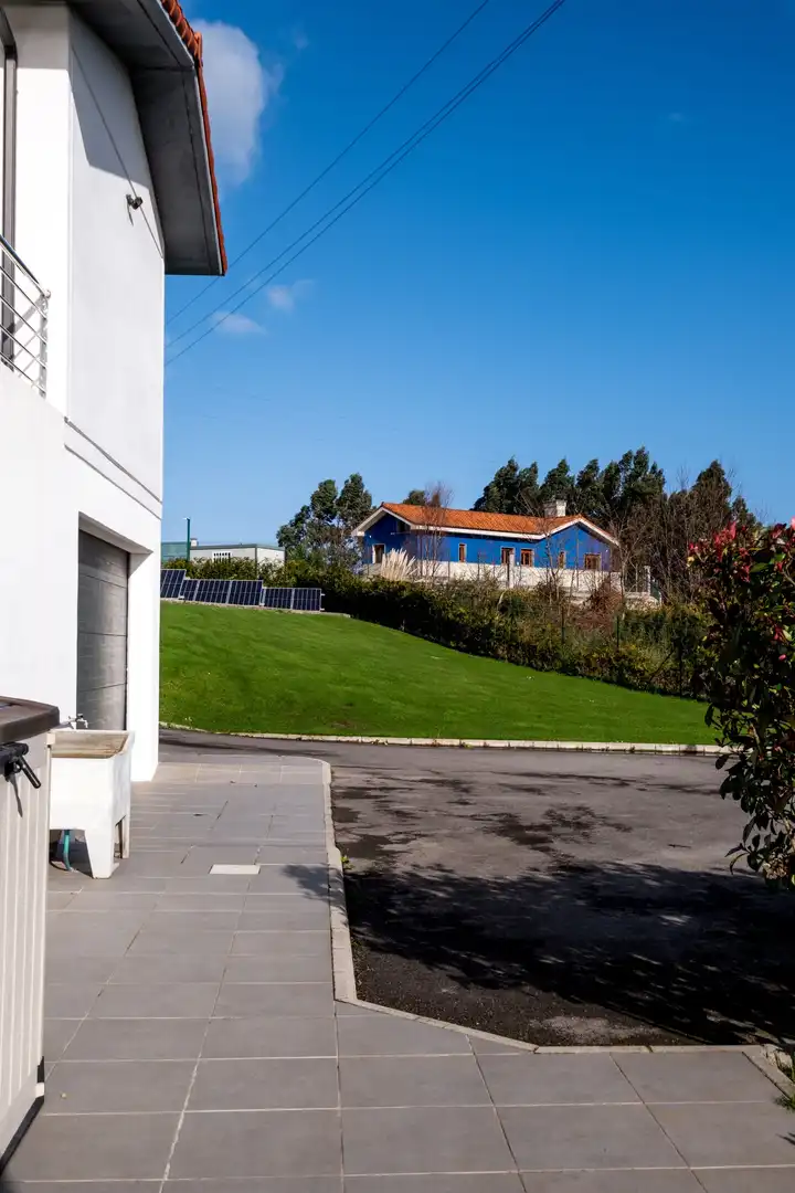 Vista exterior de Casa o chalet en venta en Castrillón con Aire acondicionado, Calefacción y Jardín privado