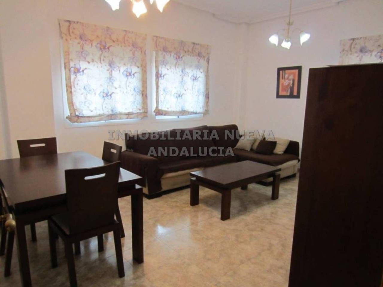 Living room of Flat to rent in  Almería Capital  with Furnished