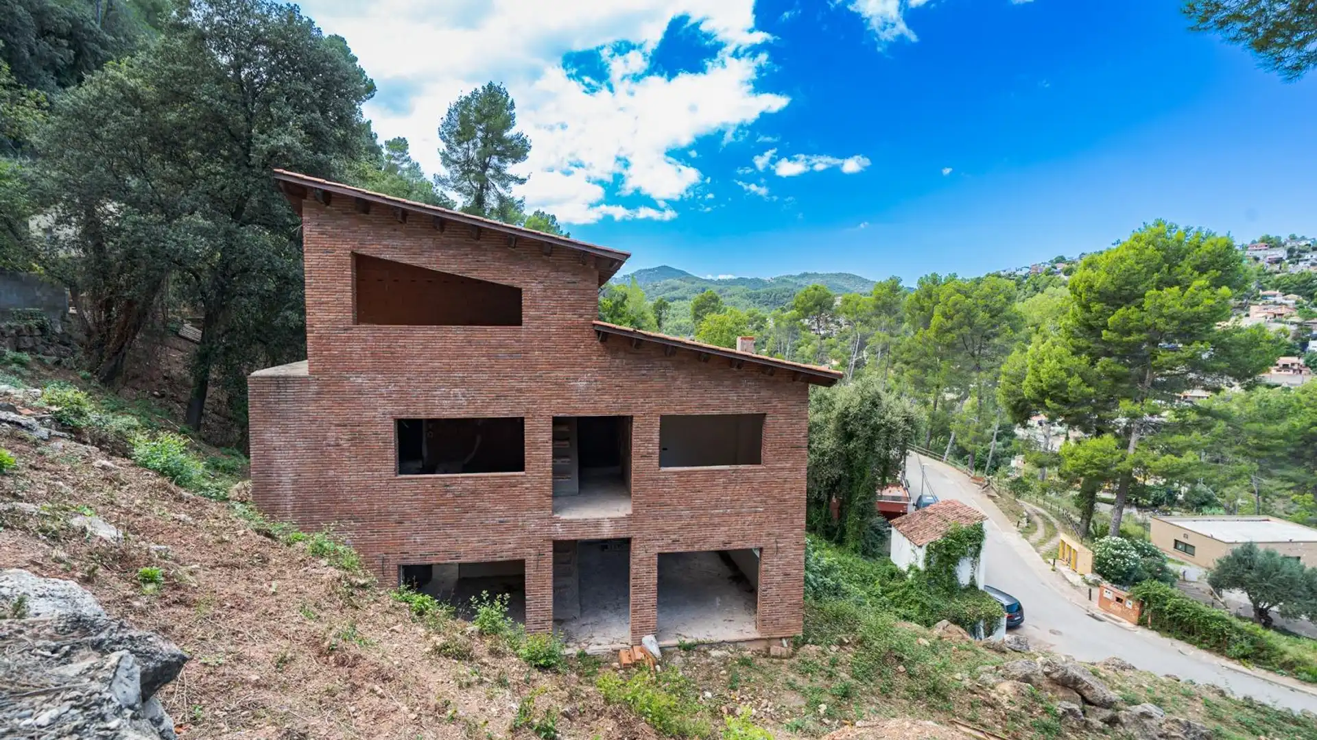 Vista exterior de Casa o chalet en venta en Corbera de Llobregat con Jardín privado