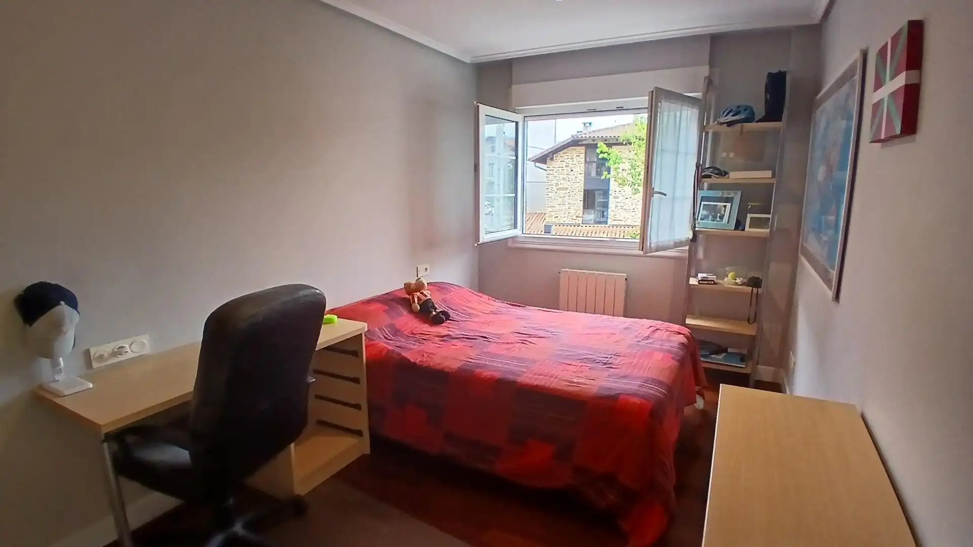 Bedroom of Flat for sale in Larrabetzu  with Heating, Terrace and Furnished