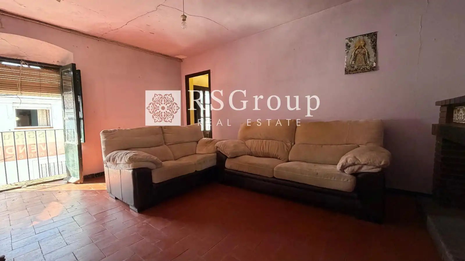 Sala de estar de Casa o chalet en venta en Cala con Terraza