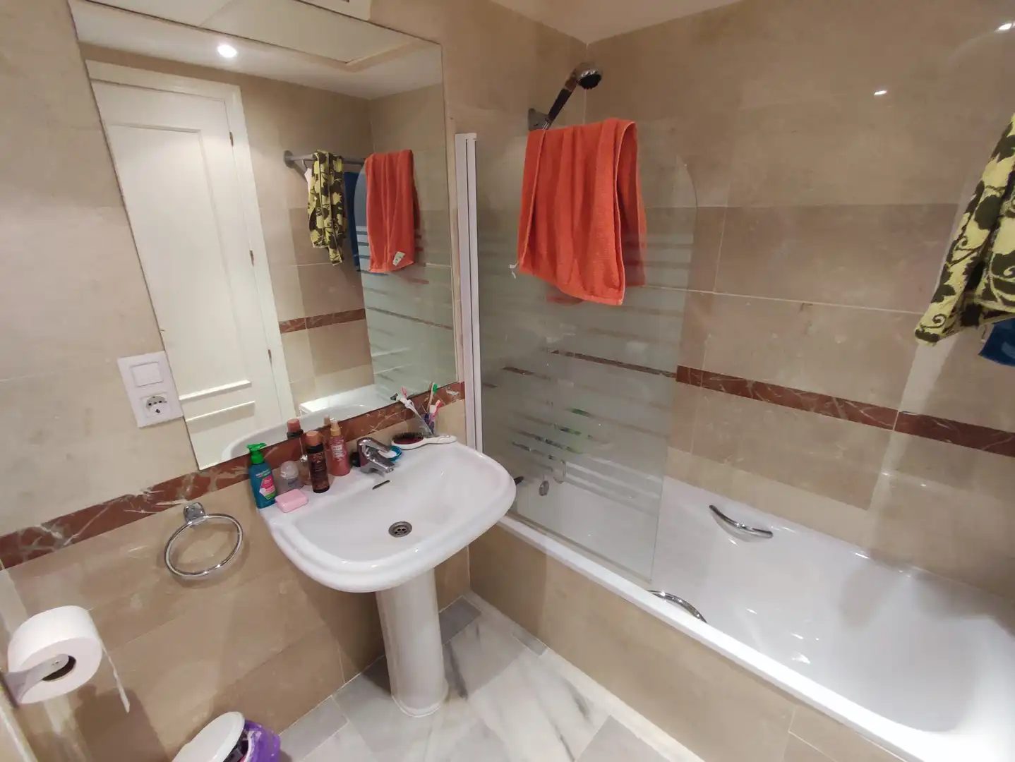Bathroom of Duplexes for rent in Casares  with Air Conditioner, Heating and Terrace