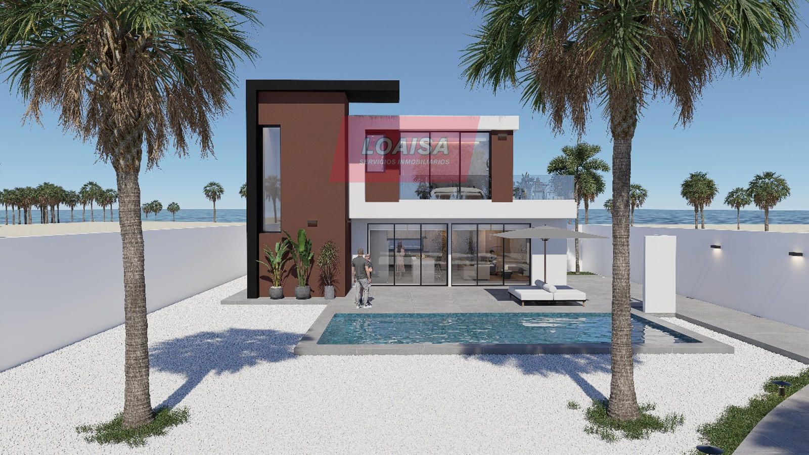 Exterior view of House or chalet for sale in Vera  with Heating, Terrace and Swimming Pool