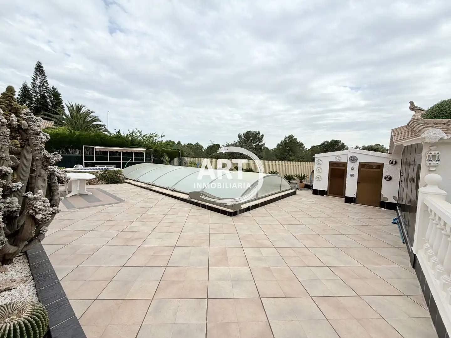 Terrace of Houses for sale in San Antonio de Benagéber  with Air Conditioner, Heating and Private garden