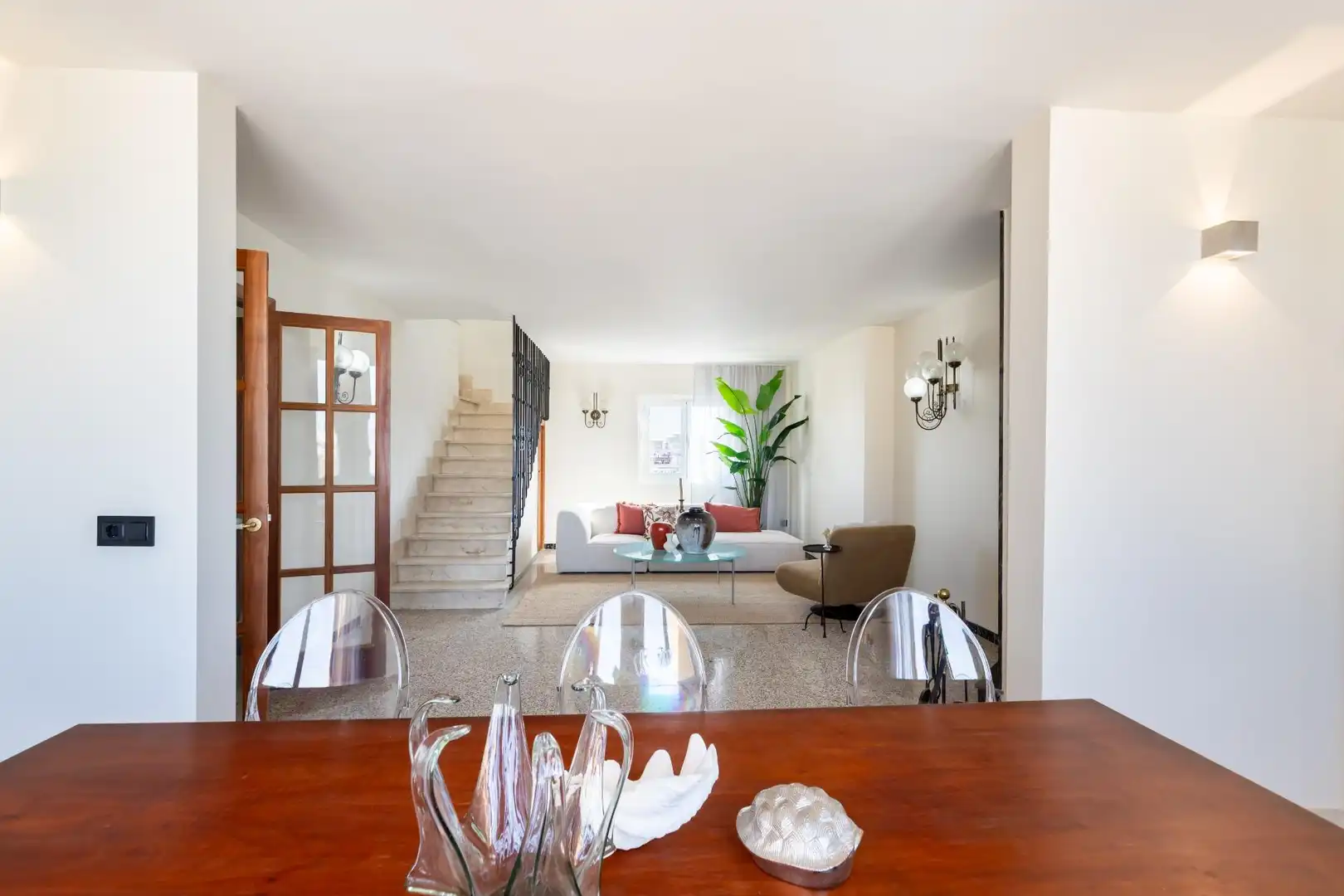 Sala d'estar de Àtic en venda en  Palma de Mallorca amb Terrassa i Balcó