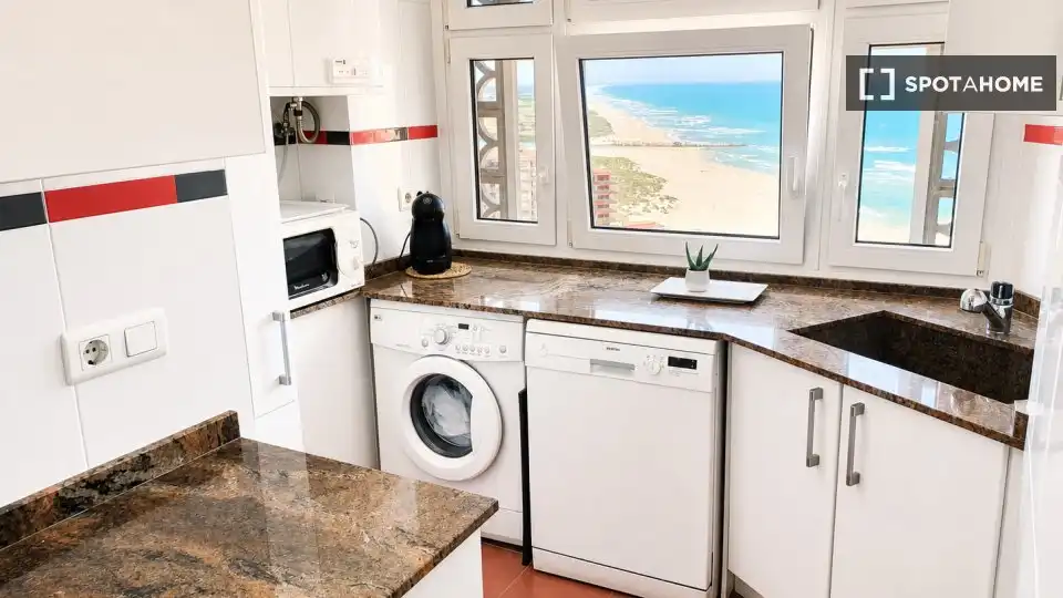 Küche von Wohnung zur Miete in Pobles del Sud