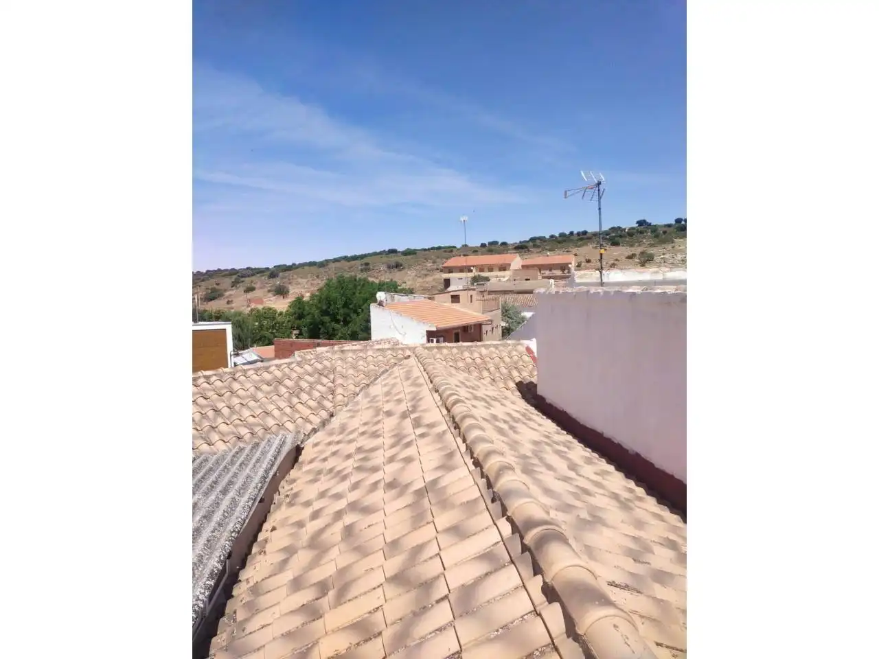 Vista exterior de Casa o chalet en venta en Alhambra con Calefacción y Terraza