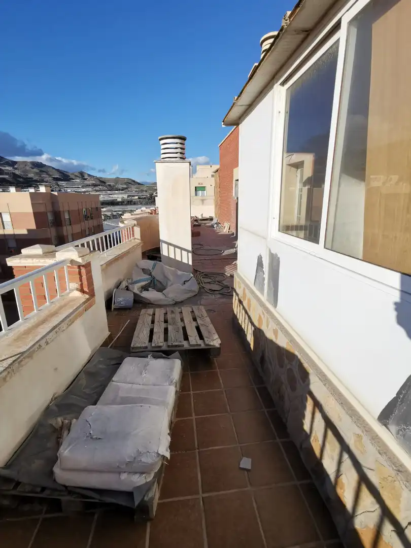 Terrasse von Dachboden zum Verkauf in Adra mit Terrasse