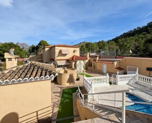 Exterior view of Country house for sale in Villajoyosa / La Vila Joiosa  with Air Conditioner, Terrace and Swimming Pool