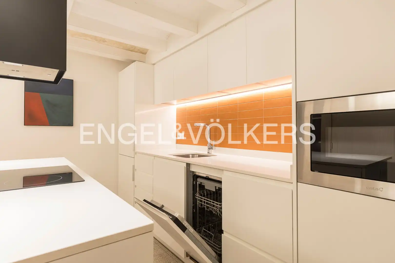 Cocina de Piso en venta en Barcelona con Aire acondicionado, Calefacción y Terraza