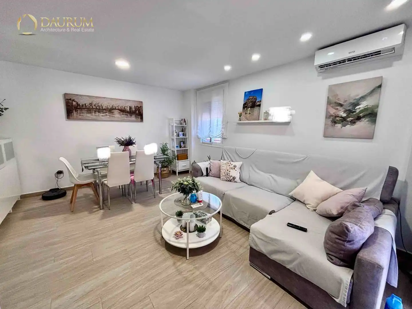 Wohnzimmer von Dachboden zum Verkauf in Málaga mit Klimaanlage, Terrasse und Abstellraum
