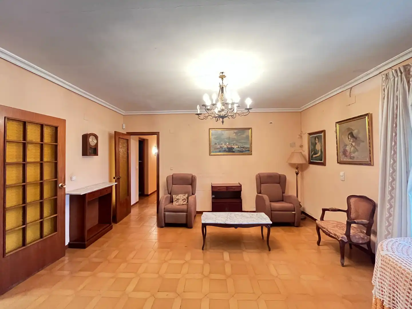 Sala de estar de Casa o chalet en venta en Sagunto / Sagunt con Jardín privado, Terraza y Trastero