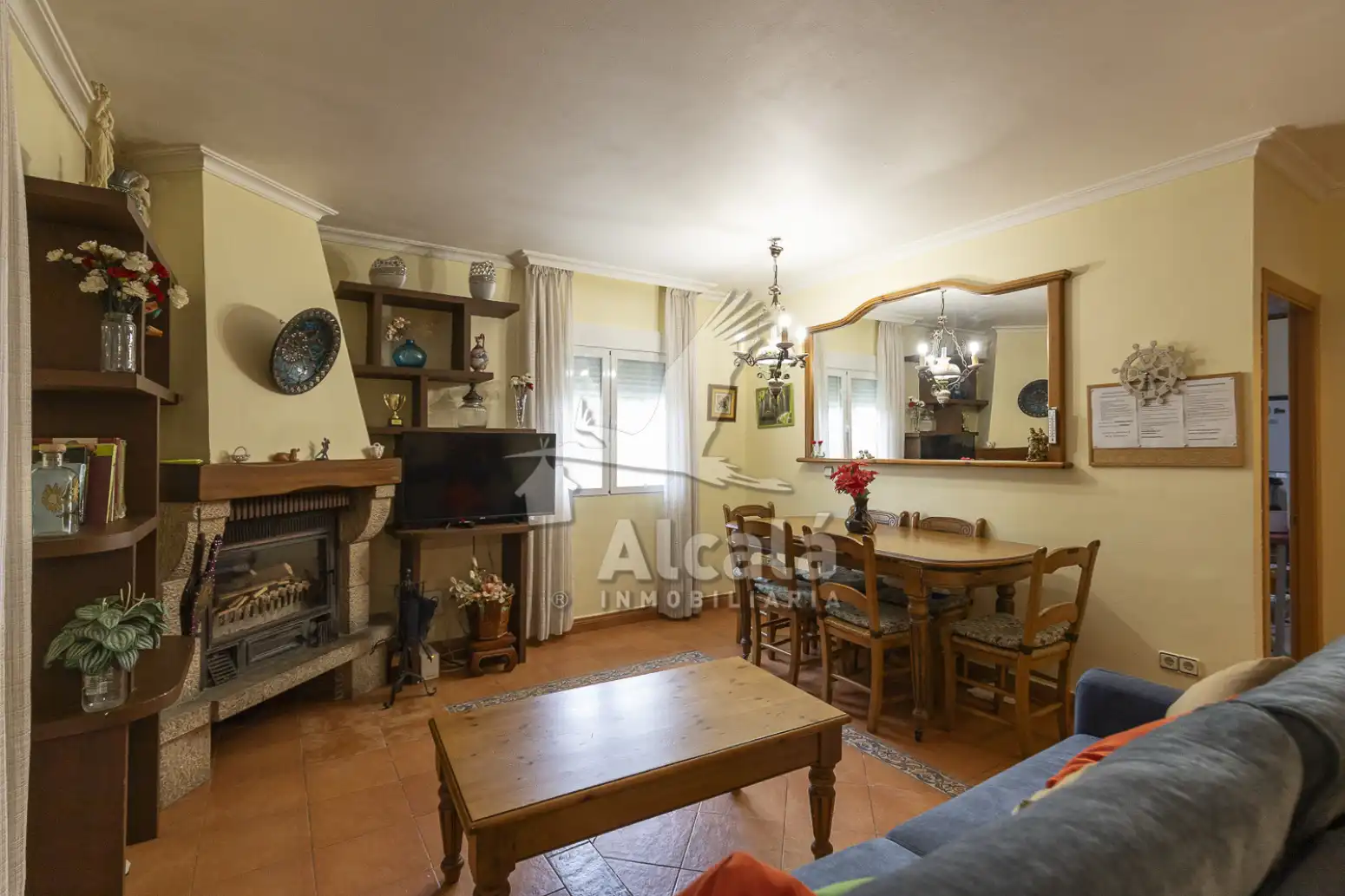 Wohnzimmer von Haus oder Chalet zum Verkauf in El Molar (Madrid) mit Schwimmbad