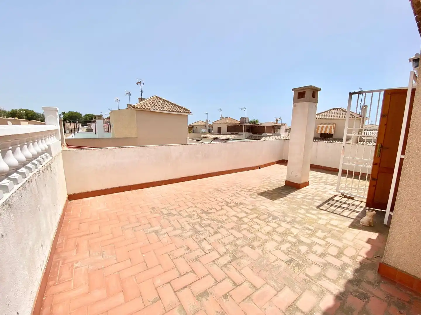 Terraza de Casa o chalet de alquiler en Torrevieja con Aire acondicionado, Calefacción y Jardín privado