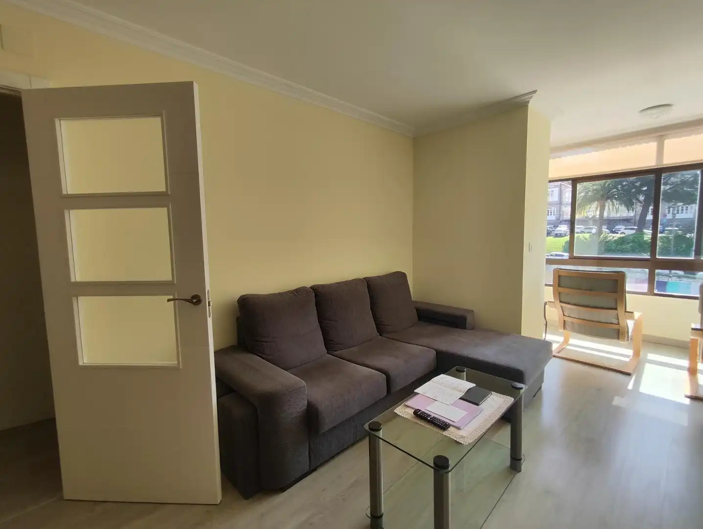 Living room of Flat for sale in Vigo   with Private garden, Storage room and Swimming Pool