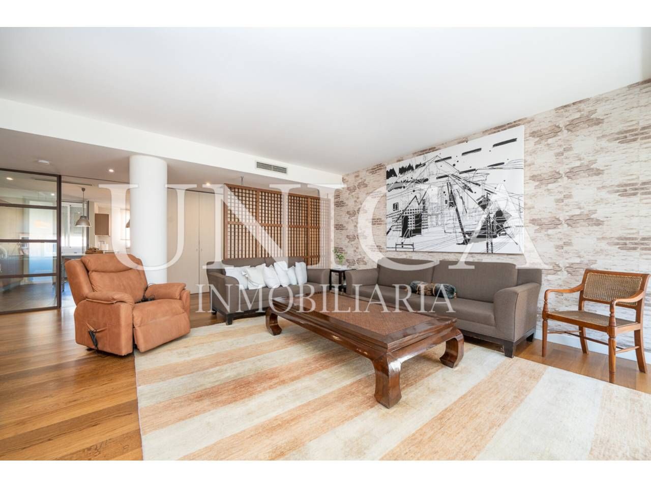 Sala de estar de Piso en venta en  Madrid Capital con Aire acondicionado, Calefacción y Terraza