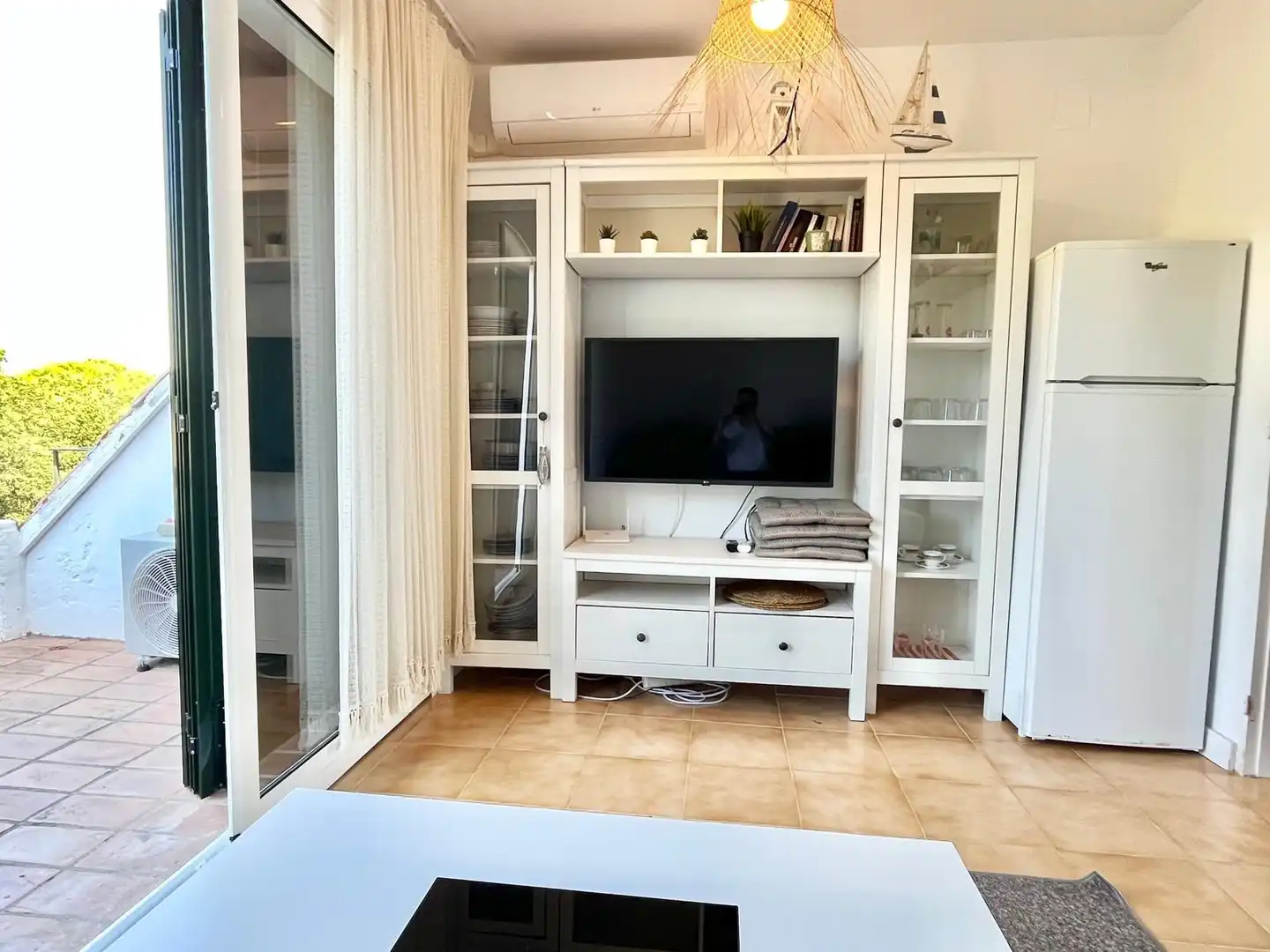 Living room of Apartments for sale in Palafrugell  with Air Conditioner, Terrace and Furnished