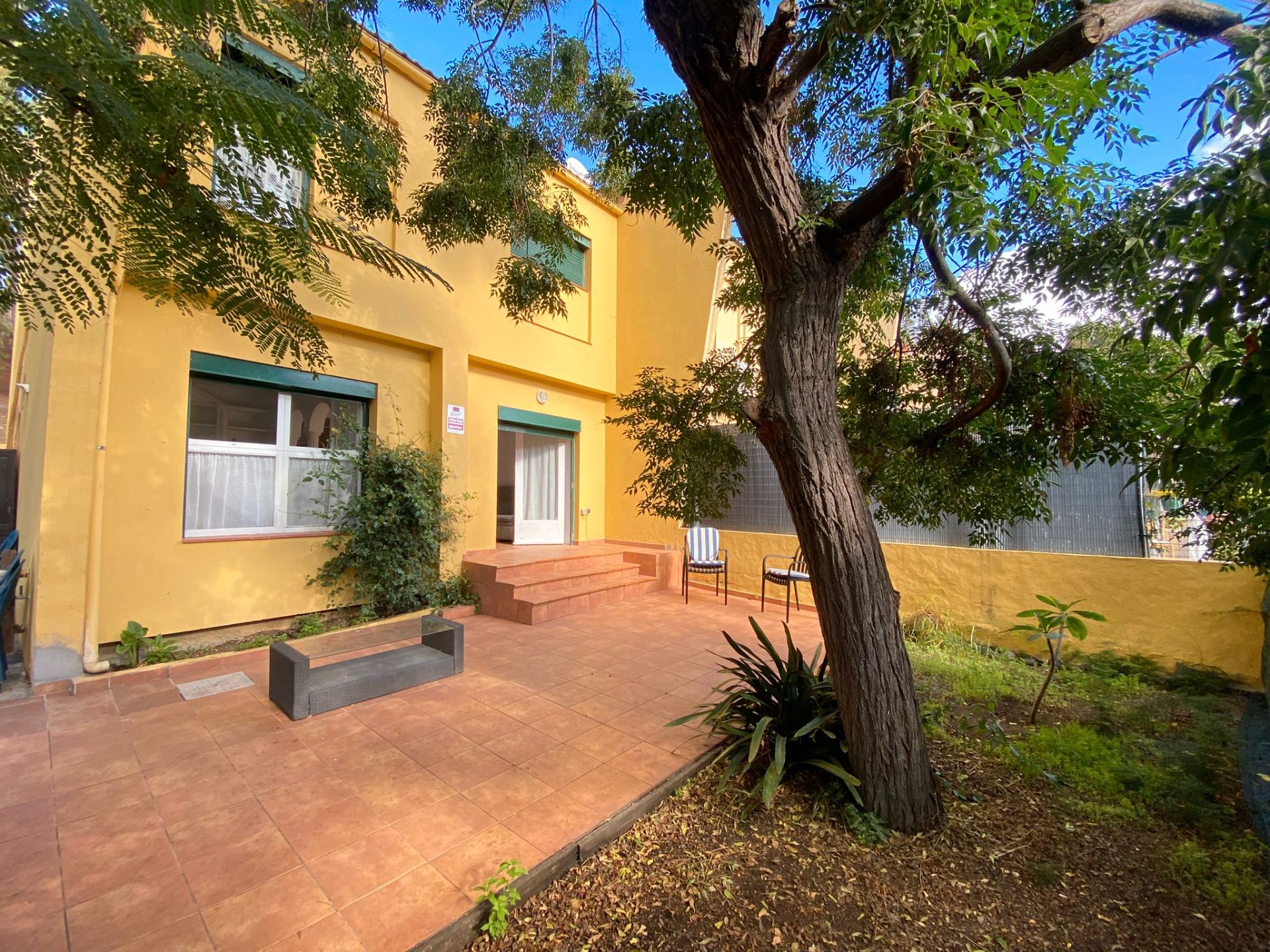 Exterior view of Single-family semi-detached to rent in Santa Brígida  with Private garden, Terrace and Furnished