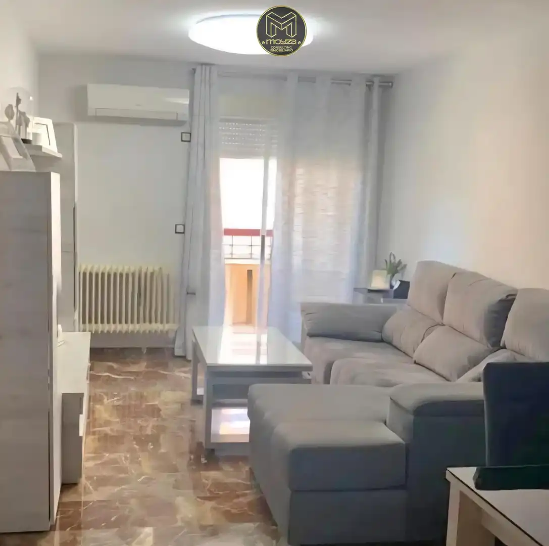 Sala de estar de Piso en venta en Jaén con Aire acondicionado, Jardín privado y Trastero