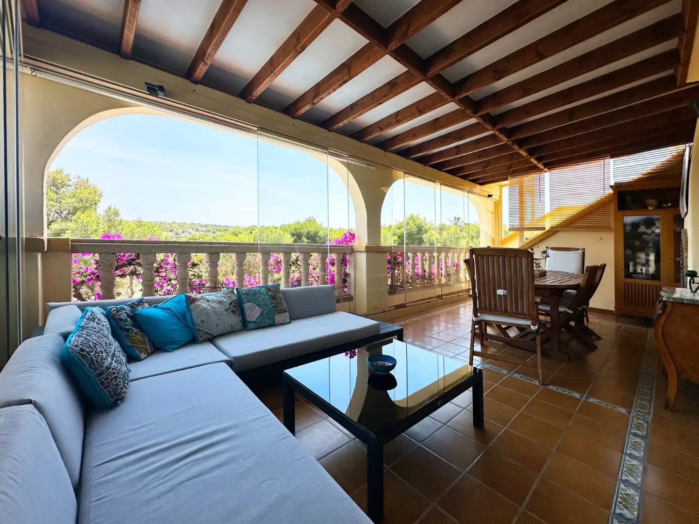 Terrassa de Casa o xalet en venda en Orihuela amb Calefacció, Piscina i Moblat