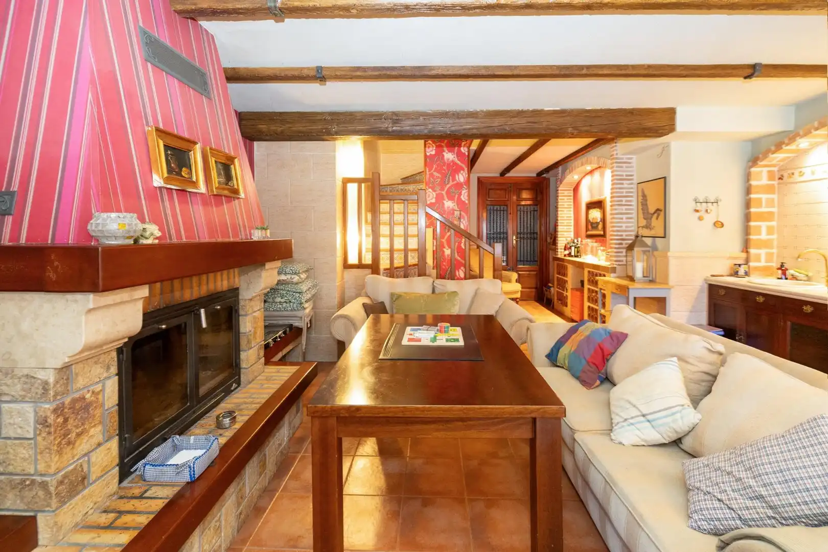 Sala de estar de Casa o chalet en venta en Alhendín con Calefacción, Jardín privado y Terraza