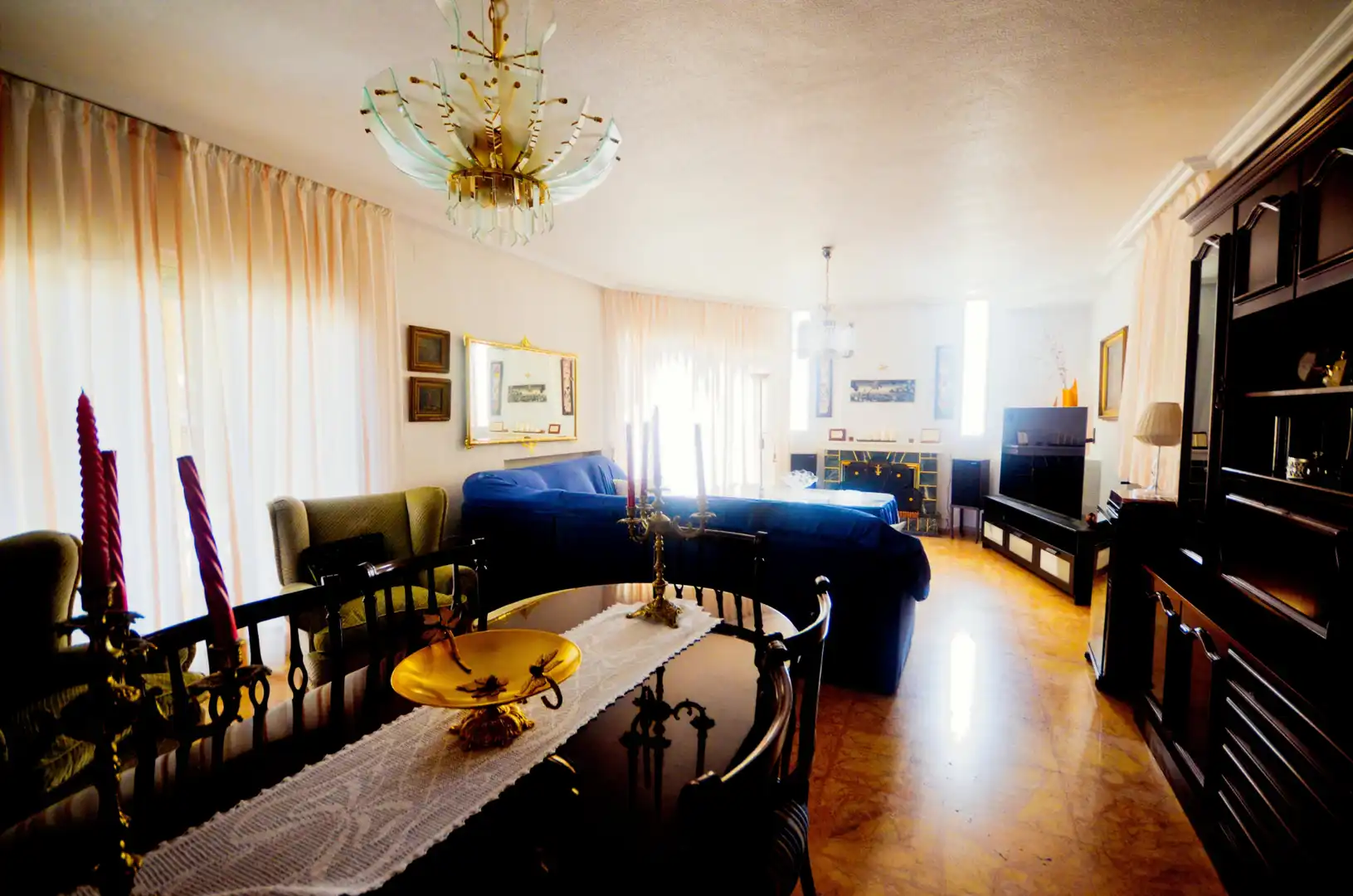 Living room of Houses for sale in Molina de Segura  with Air Conditioner, Heating and Private garden