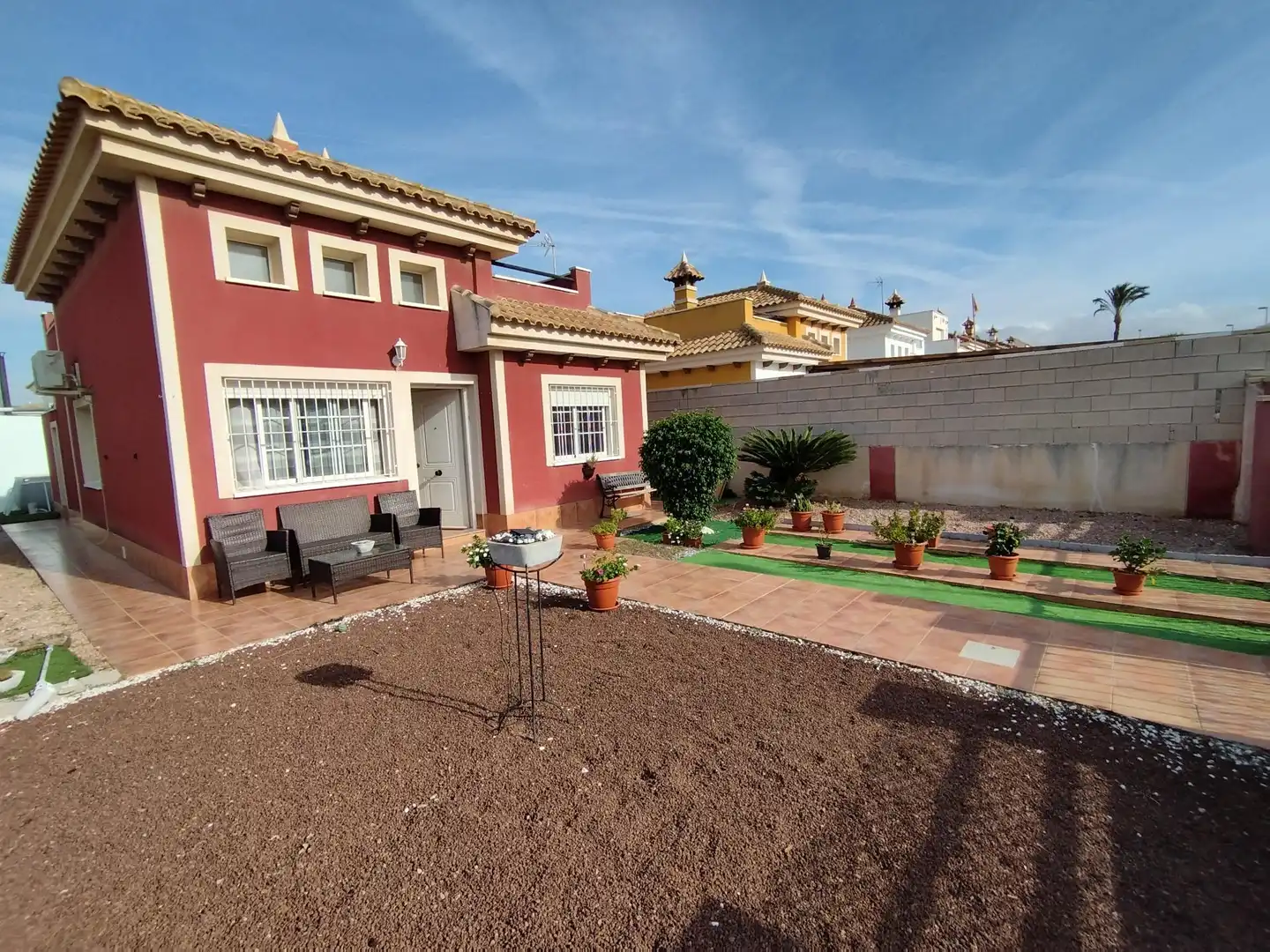 Garten von Haus oder Chalet zur Miete in Campo de Murcia