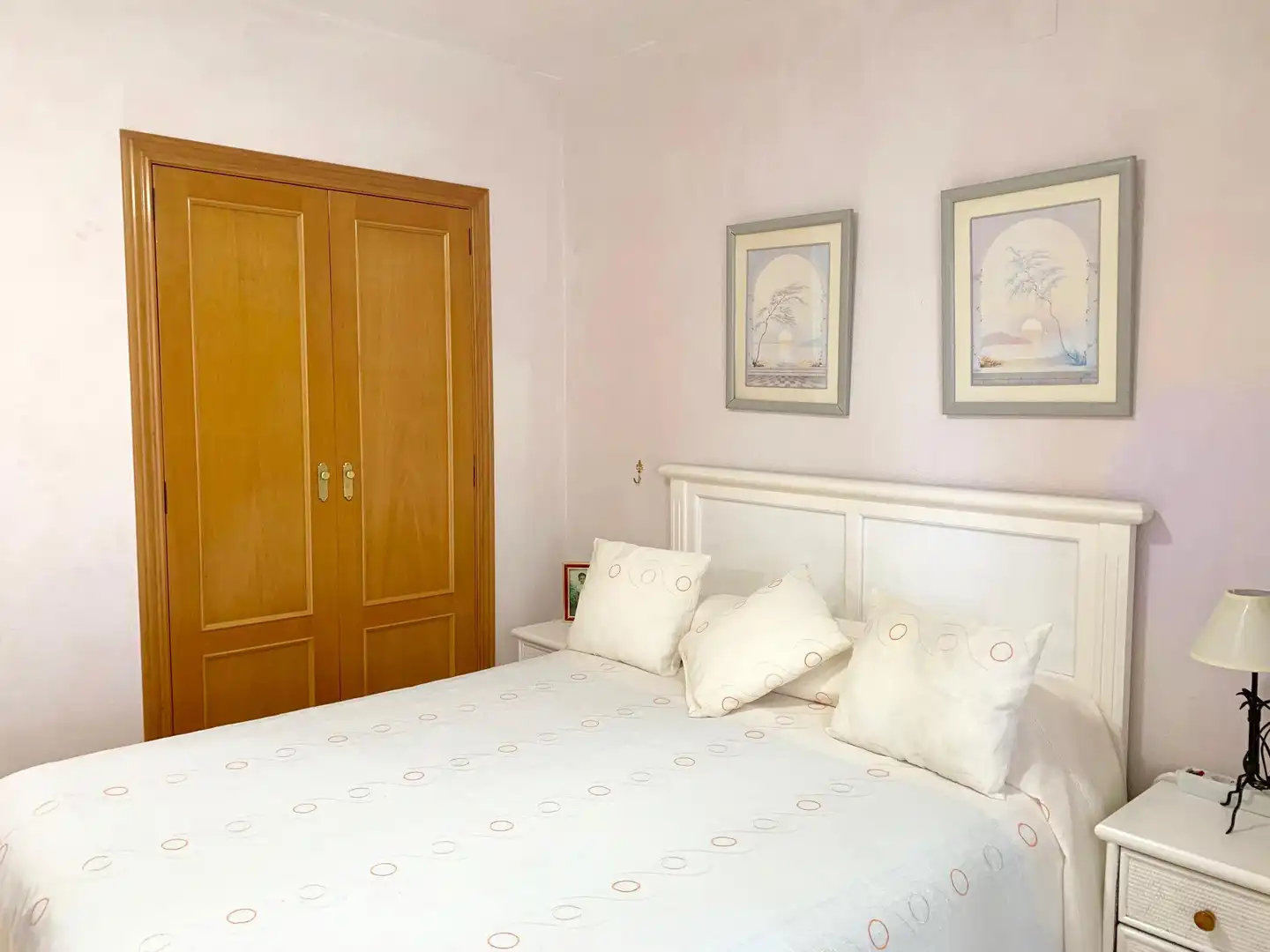 Schlafzimmer von Dachboden zum Verkauf in Benidorm mit Klimaanlage, Heizung und Terrasse