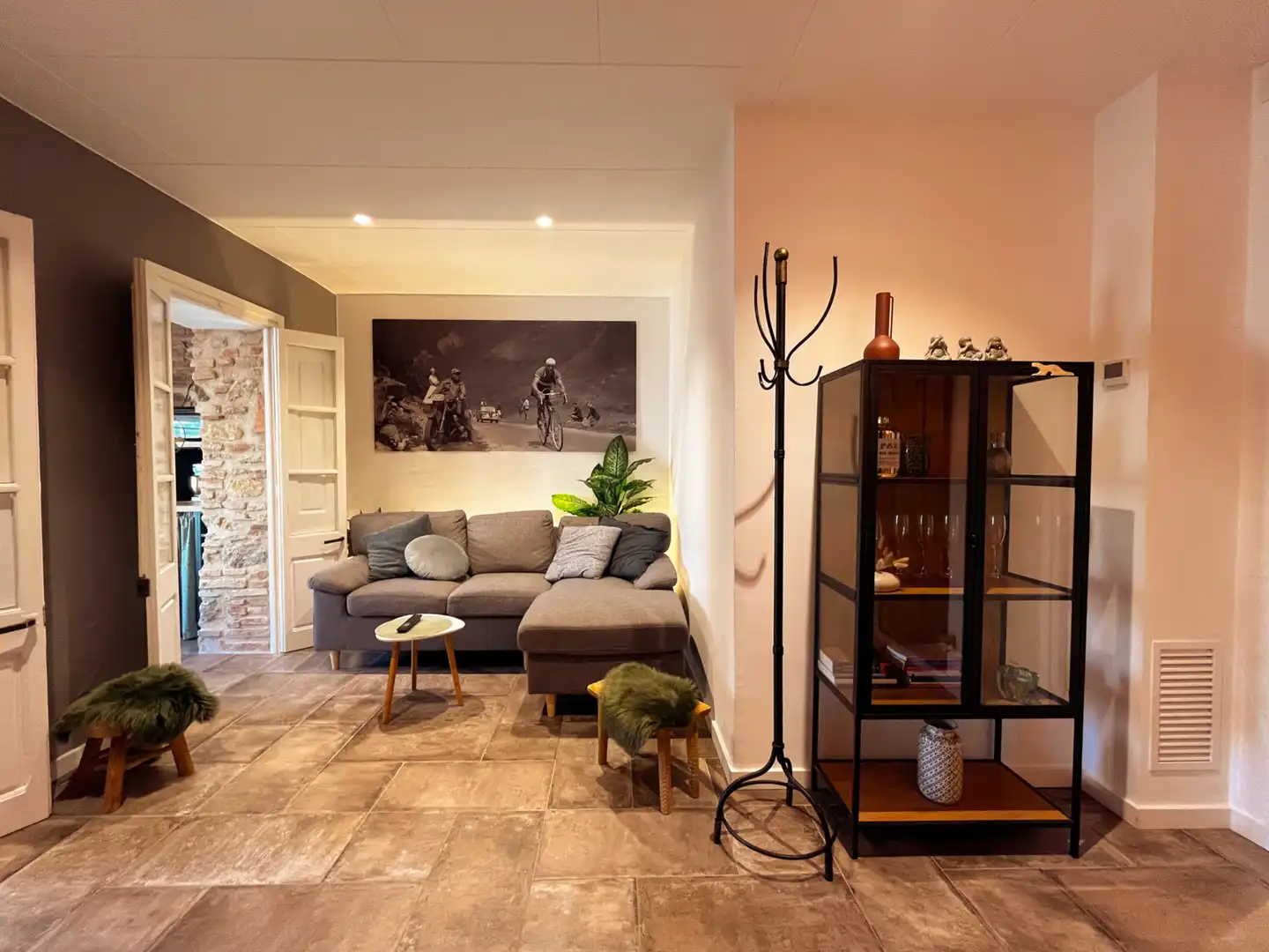 Sala de estar de Piso en venta en Girona con Aire acondicionado, Calefacción y Amueblado