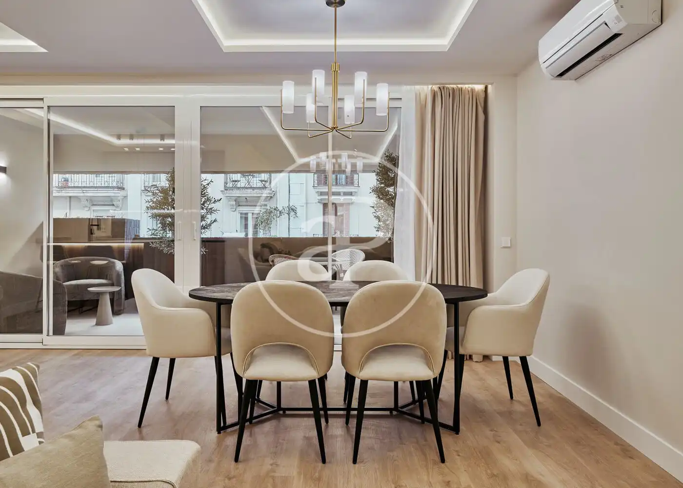Dining room of Flat for sale in Madrid  with Air Conditioner, Heating and Terrace
