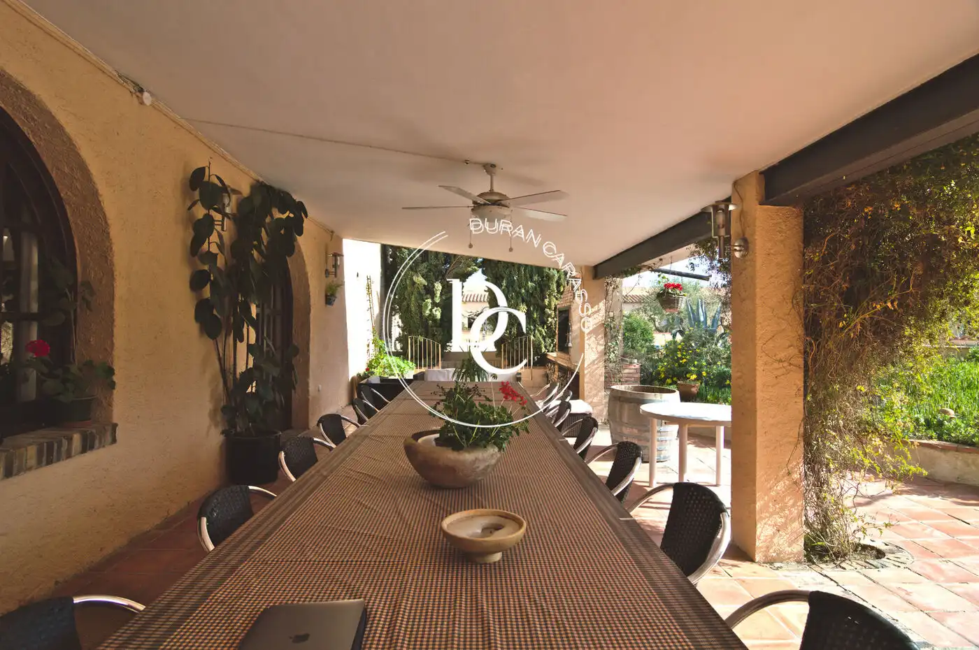 Terrace of Country homes for sale in El Molar (Tarragona)  with Swimming Pool and Balcony