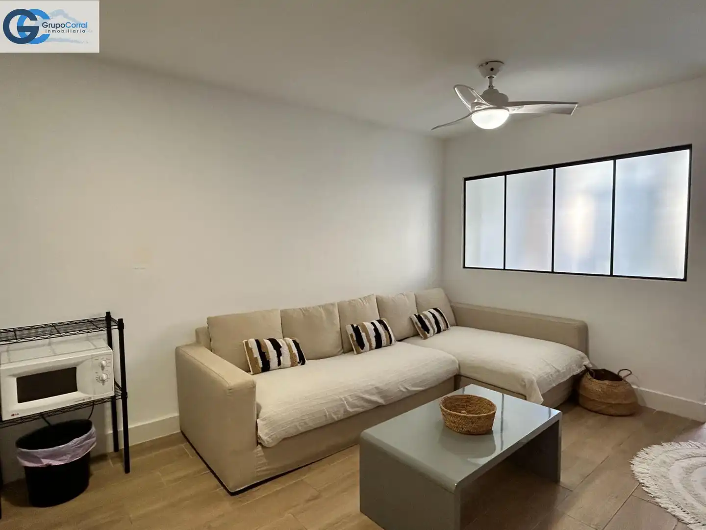 Sala d'estar de Apartament en venda en Daimús amb Aire condicionat, Calefacció i Parquet