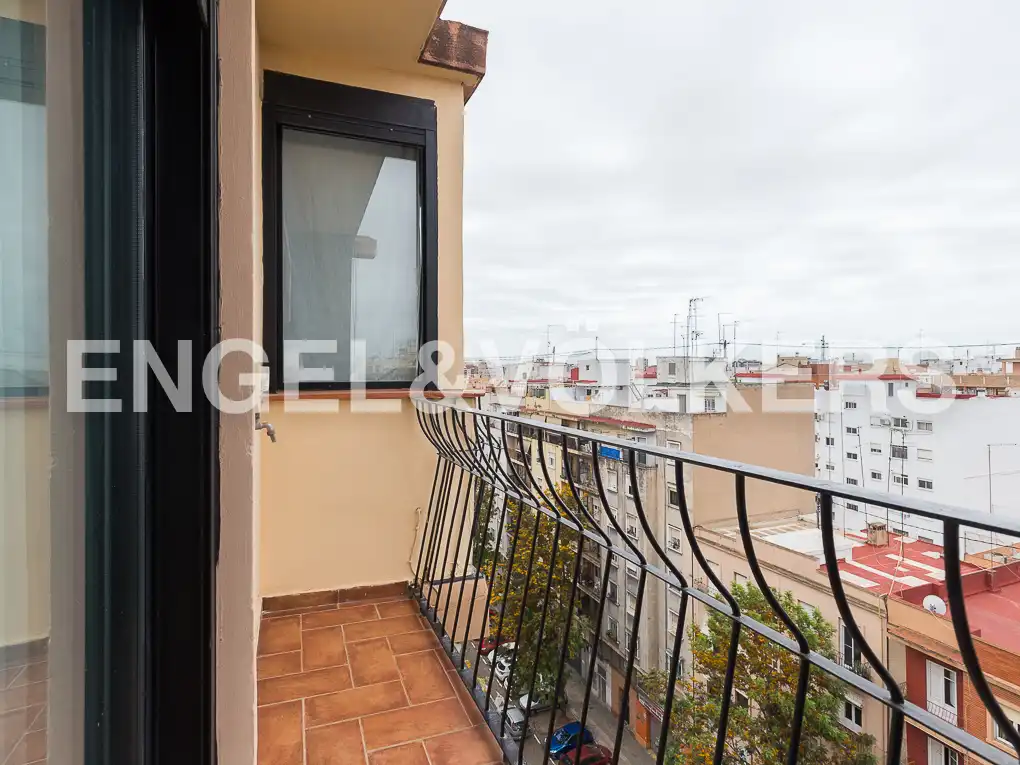Terrassa de Àtic de lloguer en Valencia amb Aire condicionat, Calefacció i Parquet