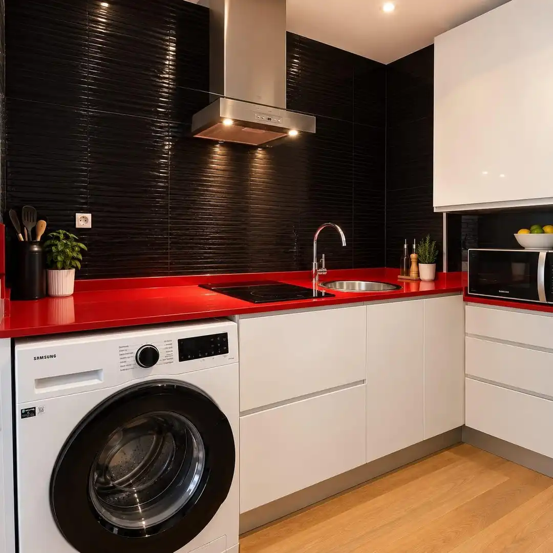Cocina de Loft en venta en Mataró con Parquet