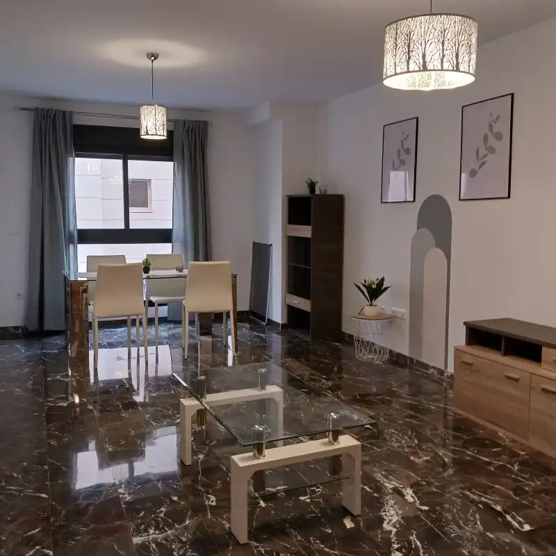 Dining room of Flat for rent in La Font d'en Carròs  with Air Conditioner, Furnished and Balcony